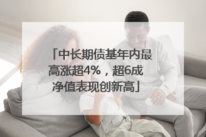 中长期债基年内最高涨超4%，超6成净值表现创新高