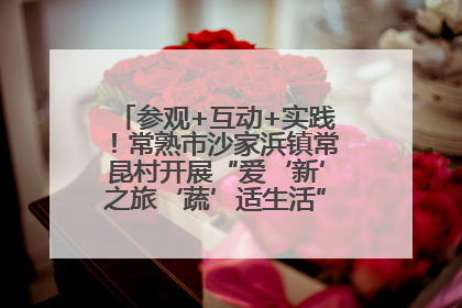 参观+互动+实践！常熟市沙家浜镇常昆村开展“爱‘新’之旅‘蔬’适生活”参观学习活动