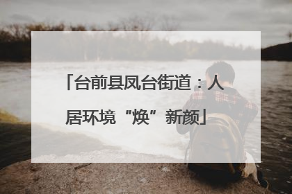 台前县凤台街道：人居环境“焕”新颜