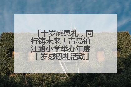 十岁感恩礼，同行铸未来！青岛镇江路小学举办年度十岁感恩礼活动