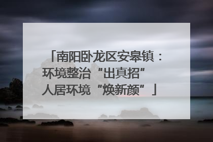 南阳卧龙区安皋镇：环境整治“出真招” 人居环境“焕新颜”