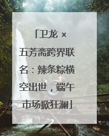卫龙 × 五芳斋跨界联名：辣条粽横空出世，端午市场掀狂澜