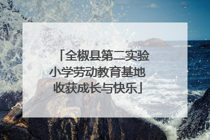 全椒县第二实验小学劳动教育基地收获成长与快乐