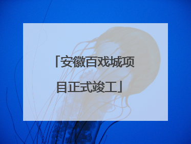 安徽百戏城项目正式竣工
