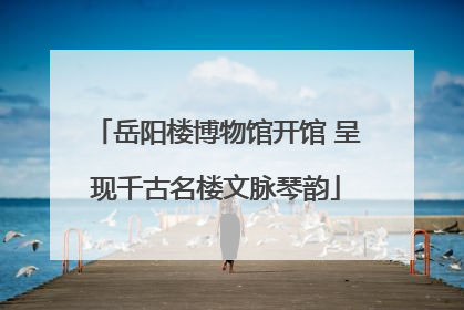 岳阳楼博物馆开馆 呈现千古名楼文脉琴韵