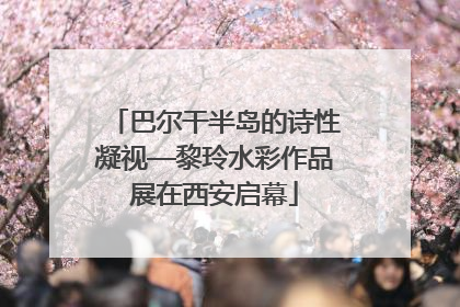 巴尔干半岛的诗性凝视—黎玲水彩作品展在西安启幕