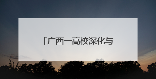 广西一高校深化与东盟职教合作 培育服务区域发展人才