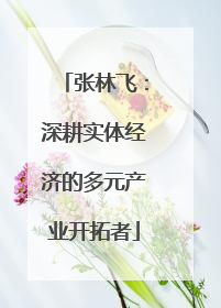 张林飞：深耕实体经济的多元产业开拓者