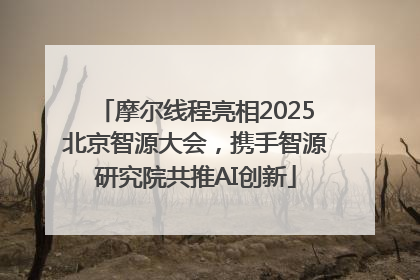 摩尔线程亮相2025北京智源大会，携手智源研究院共推AI创新