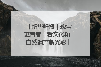 新华鲜报｜瑰宝更青春！看文化和自然遗产新光彩
