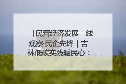 民营经济发展一线观察·民企先锋｜吉林低碳实践暖民心：太阳能供暖技术为北方清洁取暖破局