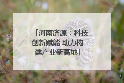 河南济源：科技创新赋能 助力构建产业新高地