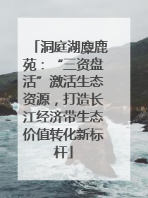 洞庭湖麋鹿苑：“三资盘活”激活生态资源，打造长江经济带生态价值转化新标杆