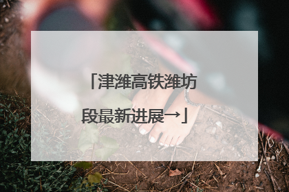 津潍高铁潍坊段最新进展→