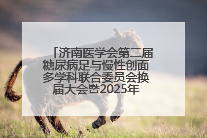 济南医学会第二届糖尿病足与慢性创面多学科联合委员会换届大会暨2025年学术年会成功举行