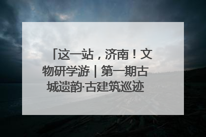 这一站，济南！文物研学游｜第一期古城遗韵·古建筑巡迹之旅圆满结束