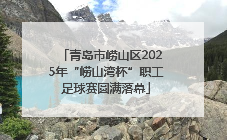 青岛市崂山区2025年“崂山湾杯”职工足球赛圆满落幕