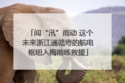 闻“汛”而动 这个未来浙江通赣粤的航电枢纽入梅前练救援